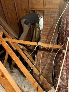 Inspector, Brent, getting every nook and cranny.